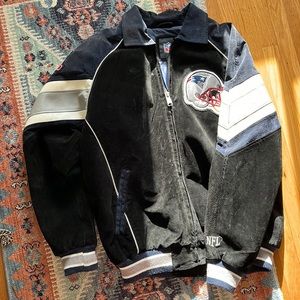 Genuine/Authentic New England Patriots Leather Jacket Sz M